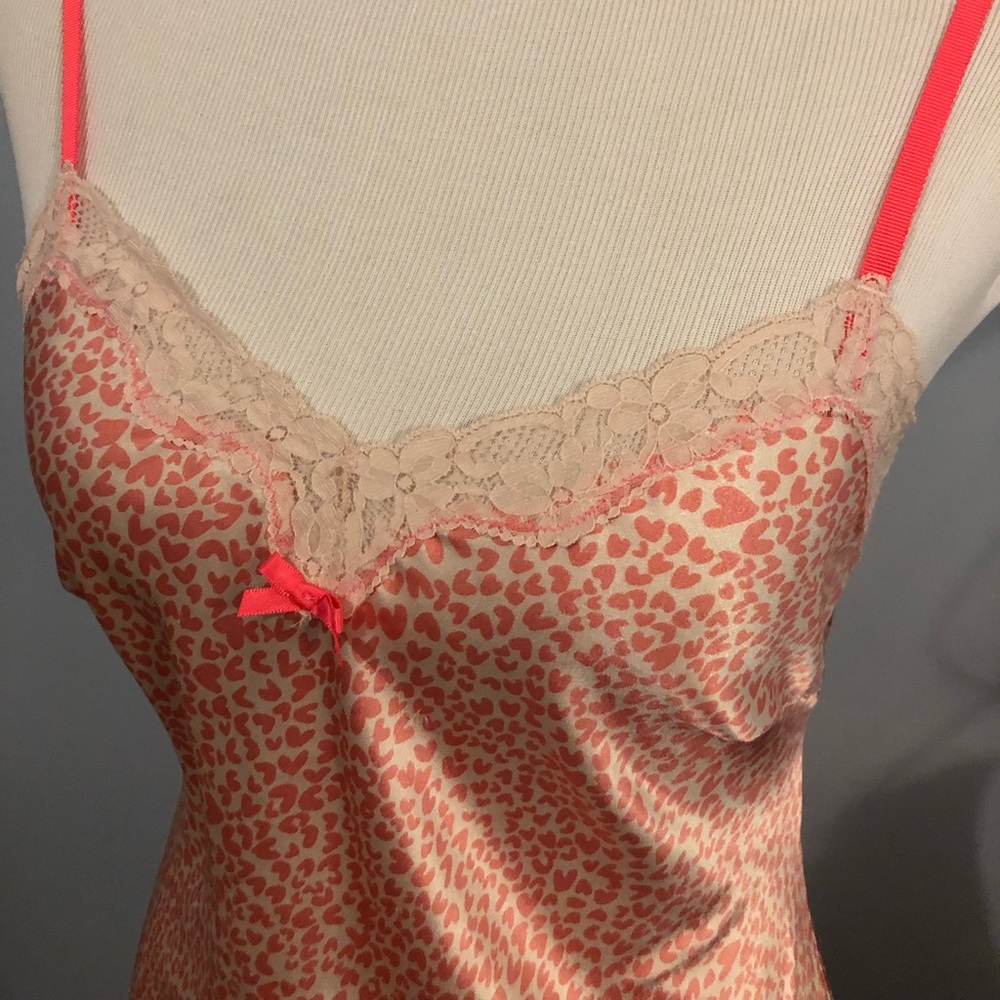 Victoria’s Secret pink leopard print teddy